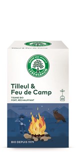 Lebensbaum Tisane tilleul & feu de camp (fort, réchauffant bio 30g - 3501